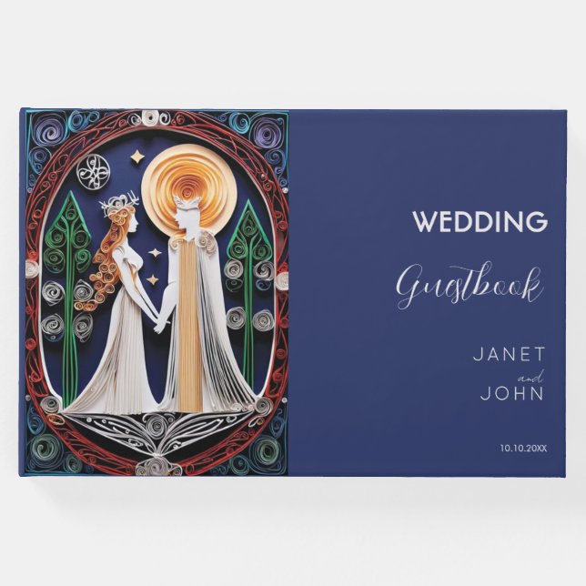 Livro De Visitas Boho Wedding (Frente)