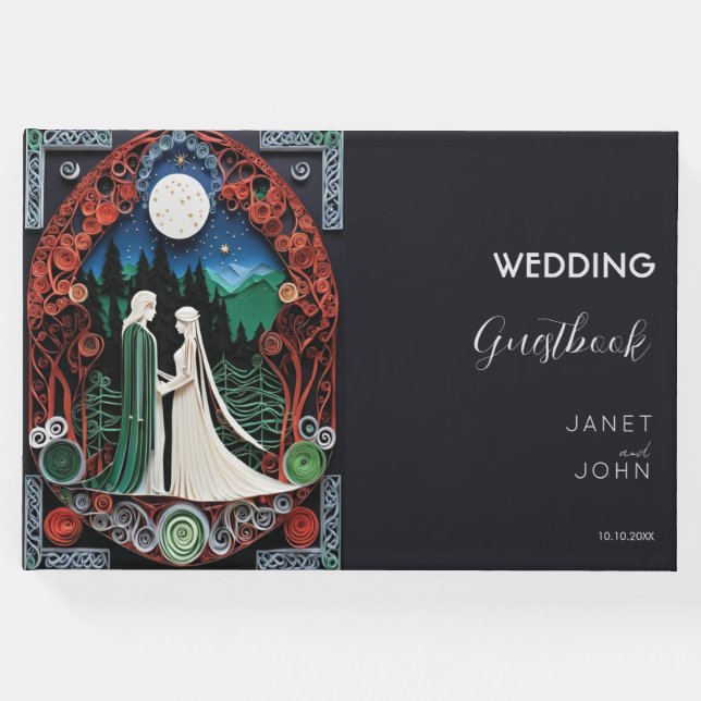 Livro De Visitas Boho Wedding (Frente)
