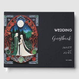 Livro De Visitas Boho Wedding