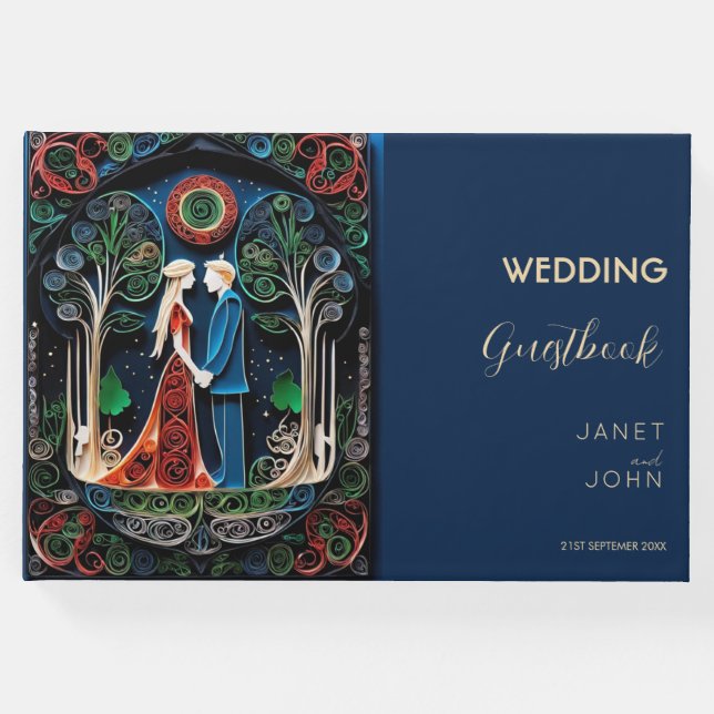 Livro De Visitas Boho Wedding (Frente)