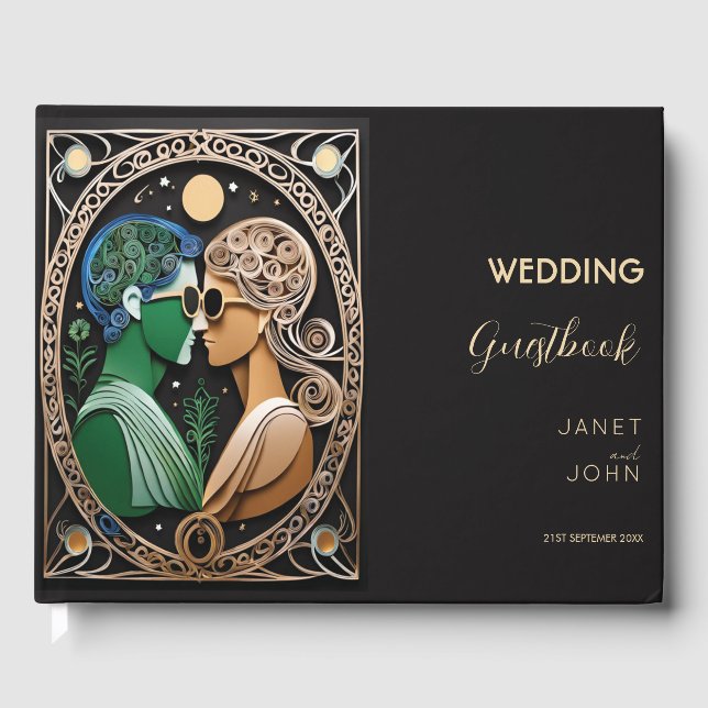 Livro De Visitas Boho Wedding (Frente)