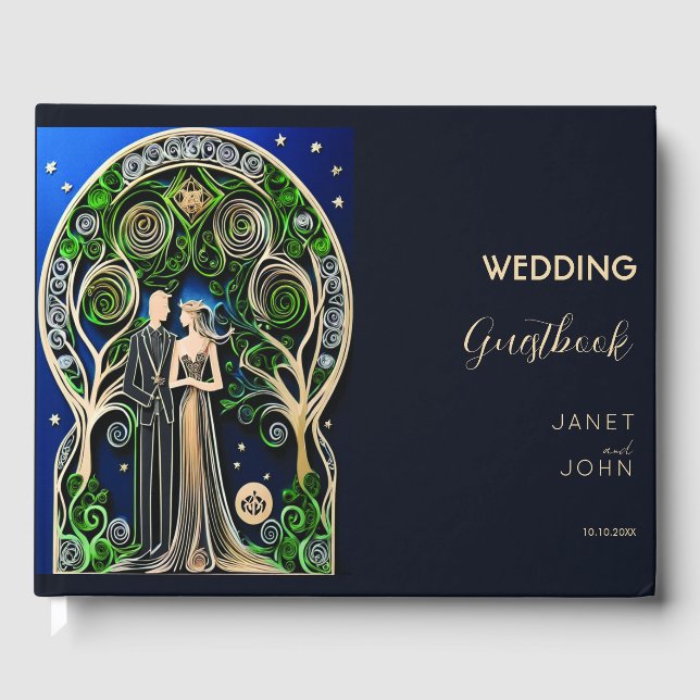 Livro De Visitas Boho Wedding (Frente)