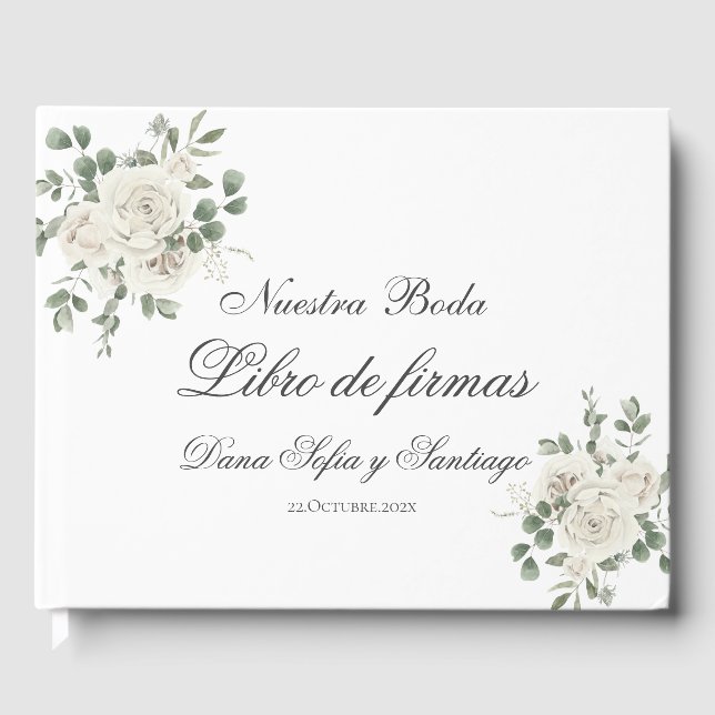Livro De Visitas Boho Wedding Espanhol (Frente)