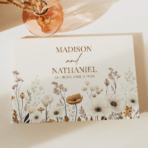 Livro De Visitas Boho Wildflower Fllower Floral Casamento