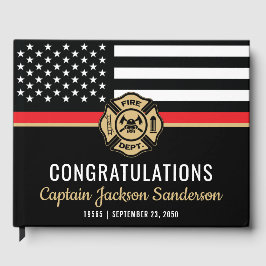 Livro De Visitas Bombeiros de bombeiros Retimento de bombeiros