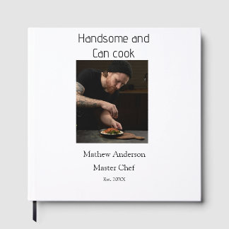 Livro De Visitas Bonito e pode cozinhar adicionar nome master chef 