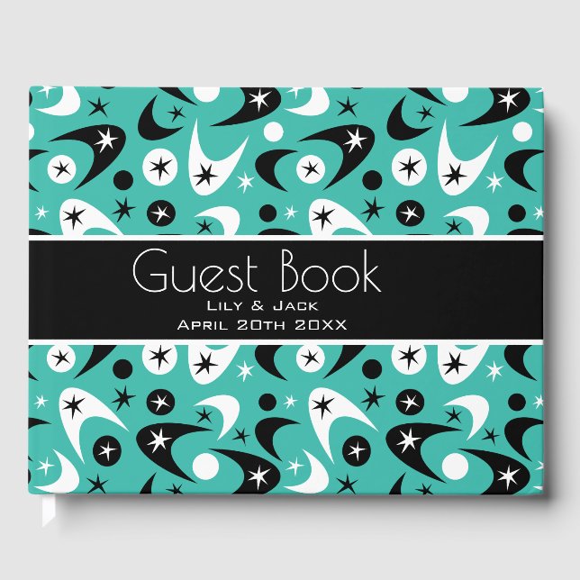 Livro De Visitas Boomerangs Retro (Frente)