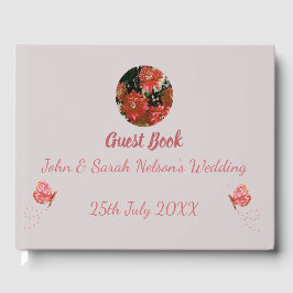 Livro De Visitas Borboletas de coral