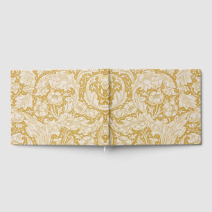 Livro De Visitas Botão de Flor Clássica de William Morris Bachelor
