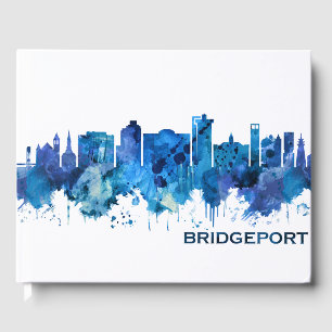 Livro De Visitas Bridgeport Connecticut - Azul Skyline