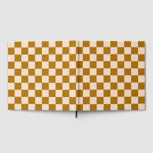 Brown and beige checkerboard pattern