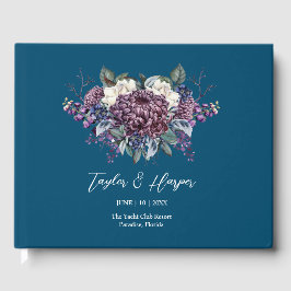 Livro De Visitas Buquê de Casamento de Gótico Estético Escuro