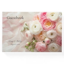 Buquê do ranóculo branco e rosa fechado