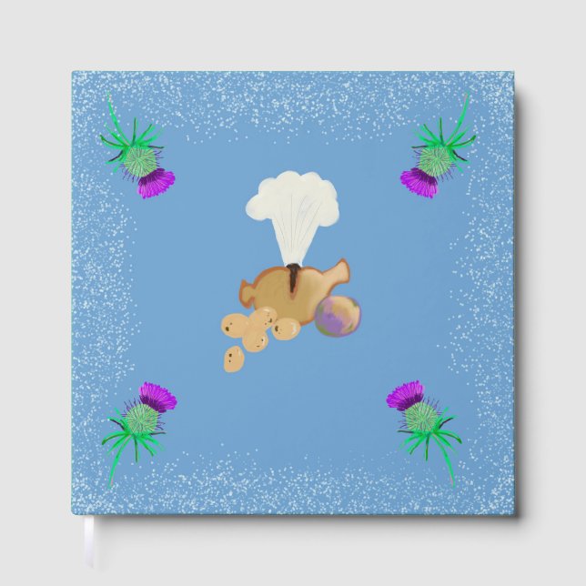 Livro De Visitas Burns Night sky edit (Frente)