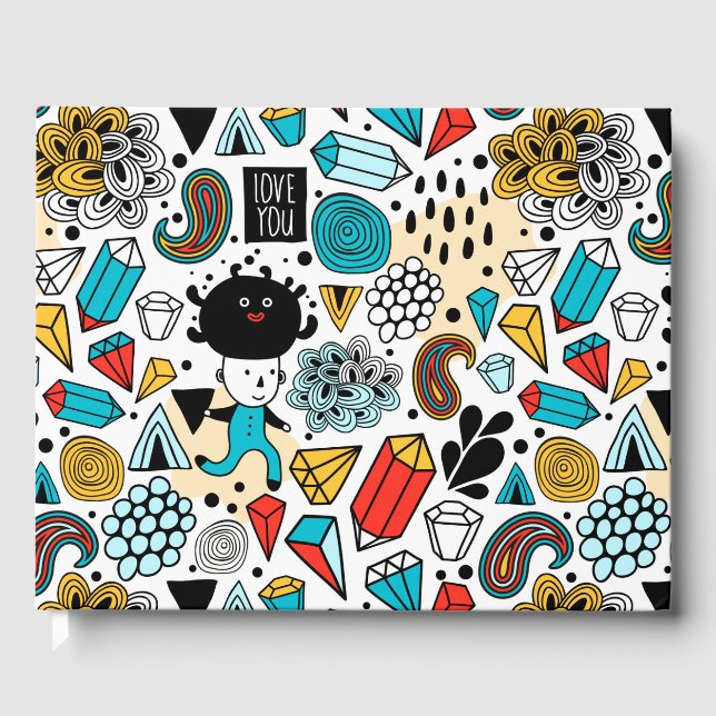 Livro De Visitas Cabeça louca (Frente)