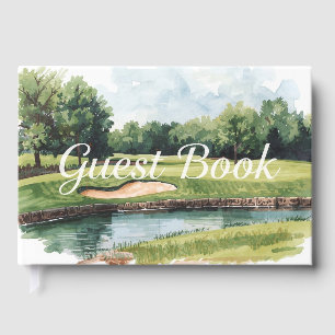Livro De Visitas Cadeado de Golfe