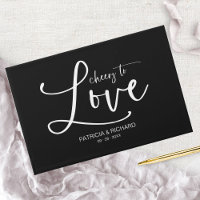 Caligrafia Moderna Brinde ao Amor Casamento