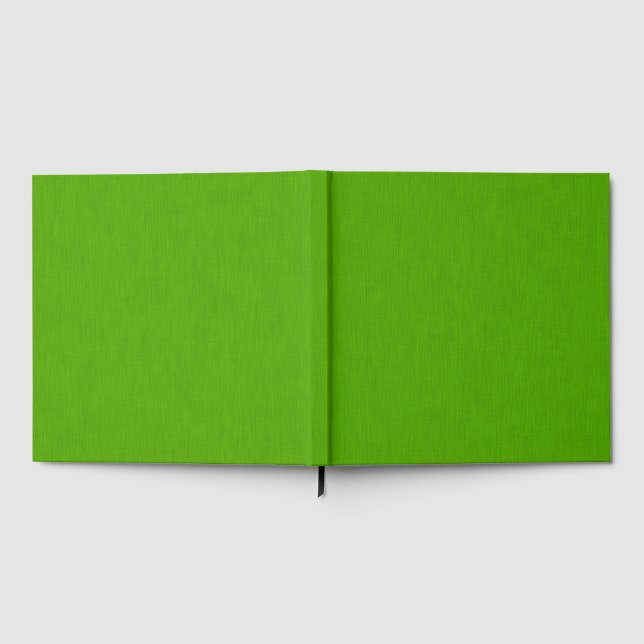 Livro De Visitas Calm & simple lime green textured background  (Completo)