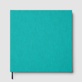 Livro De Visitas Calm & simple  Turquoise textured background 