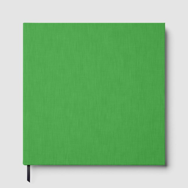 Livro De Visitas Calm & simple visual green textured background  (Frente)