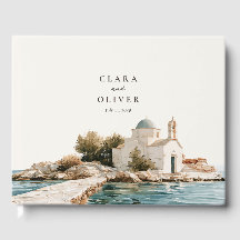 Capela Arejada da Ilha Grega Casamento no Mar Egeu