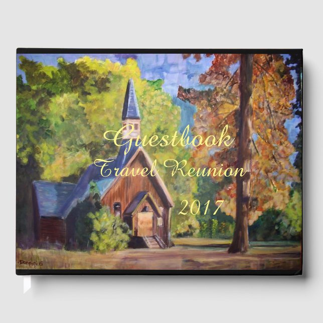 Livro De Visitas Capela Yosemite, Guestbook (Frente)