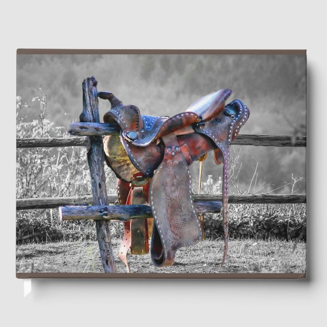 Livro De Visitas Carneiro Na Cerca De Coral Ocidental (Frente)