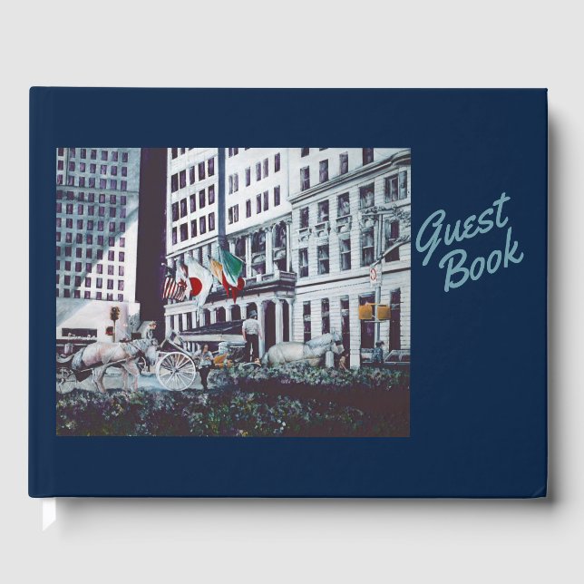 Livro De Visitas Carregado com imagens pessoais (Frente)