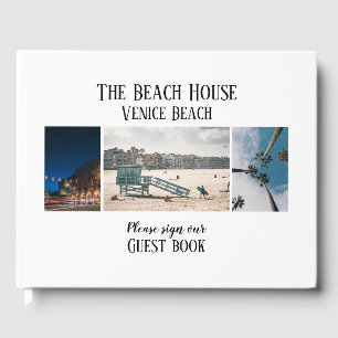 Livro De Visitas Casa de Férias do Hotel Photo Personalizado