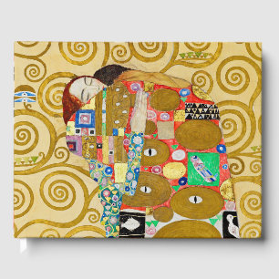 Livro De Visitas Casal Gustav Klimt Fulfillment Nouveau