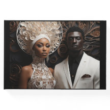 Casal preto e branco vestido AA