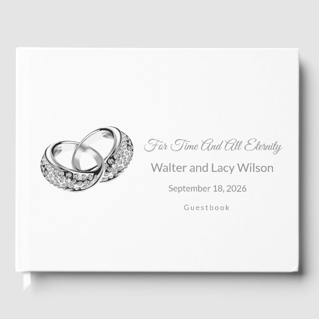 Livro De Visitas Casamento  (Frente)