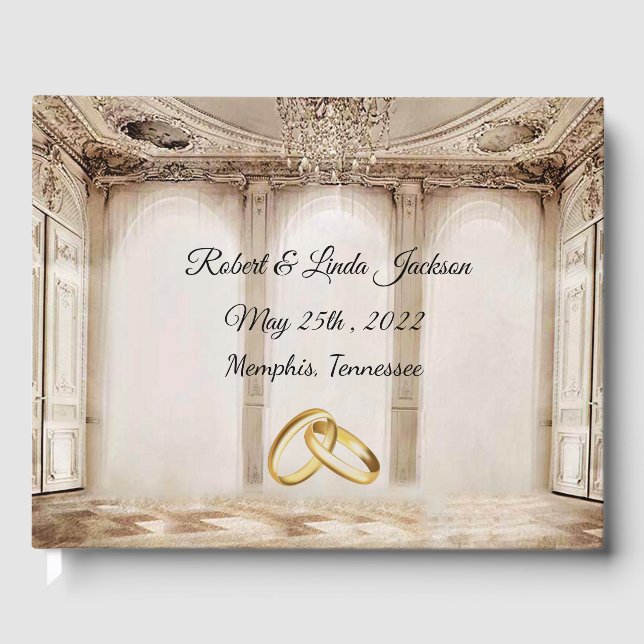 Livro De Visitas Casamento (Frente)