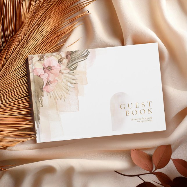 Livro De Visitas Casamento Boho Oasis ID959 (Criador carregado)