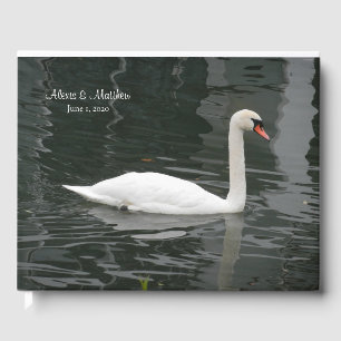 Livro De Visitas Casamento branco do Cisne