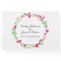 Casamento Branco Floral Elegante Da Frota Rosa