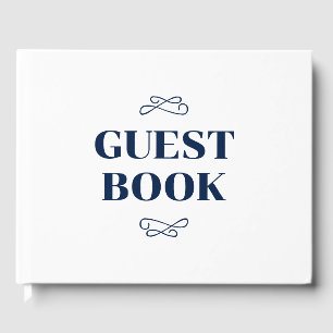 Livro De Visitas Casamento com Floreio Naval