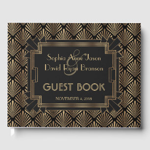 Livro De Visitas Casamento de 1920 de Glam Roaring 20
