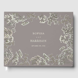 Livro De Visitas Casamento de Ametist Respiração do Bebê Russo