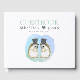 Livro De Visitas Casamento de Casais de Gay de Hedgehog