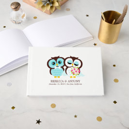 Livro De Visitas Casamento de Doce Coruja