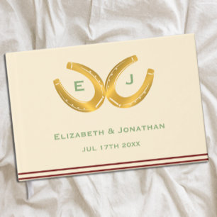 Livro De Visitas Casamento de ferraduras ocidentais