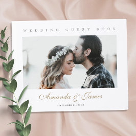 Livro De Visitas Casamento de Fotografias Personalizado