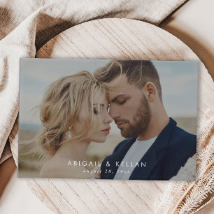 Livro De Visitas Casamento de Fotos Simples Moderno Minimalista