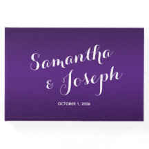 Casamento de Gradiente Roxo Real