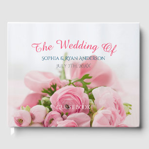 Livro De Visitas Casamento de, Nomes e Datas, Flores ou Fotografia