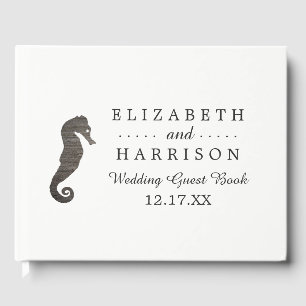 Livro De Visitas Casamento de praia de Clay Seacavalo