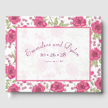 Casamento de Rosa Rosa Brilhante