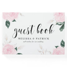 Casamento de Rosas de Aquarela Cor-de-Rosa Doce