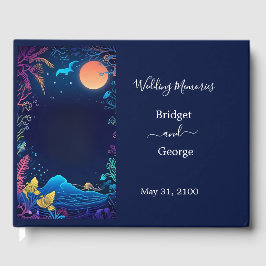 Livro De Visitas casamento de vibe na costa azul